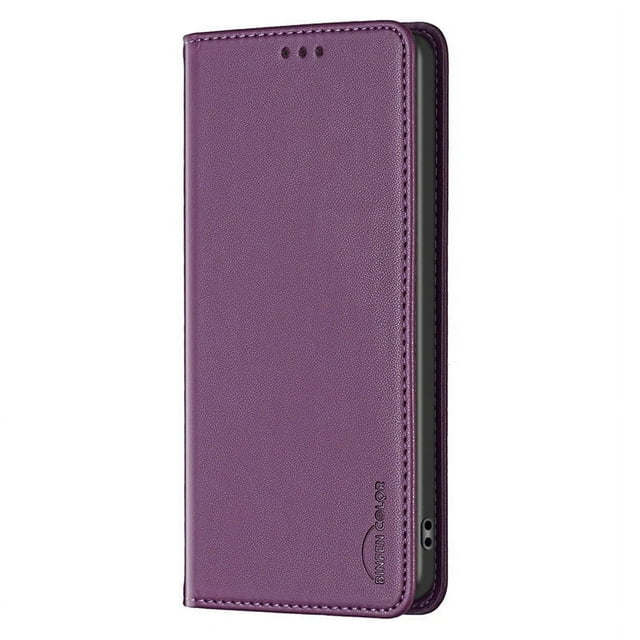 Magnetic Luxury Wallet Bag Phone Case For Xiaomi Redmi Note 12 Turbo 12S Note12 Pro 4G Note12S 4G Flip Cover Shockproof Cases PURPLE Redmi Note 12 5G