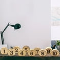 thumbnail image 3 of 1-10 Wooden Table Number Rustic Party Wedding Decoration Number Blocks for Wedding Reception and Table Decorations, 3 of 9