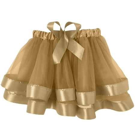 

ZRBYWB Toddler Kids Girls Dresses Bowknot Patchwork Dancing Princess Skirt Tulle Ballet Tutu Skirt
