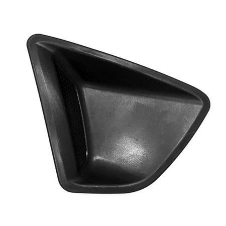 Keystone Collision, New Standard Replacement Front Right Bumper Cover Grille, Fits 2011-2013 Ford Fiesta Hatchback