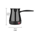 thumbnail image 4 of Cafetière Électrique Portable Turque Moka pour Faire du Café avec du Lait Chaud, 4 of 5