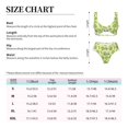 thumbnail image 4 of Kdxio Various Lemons Print Women's 2 Piece High Waisted Wrap Spaghetti Strap Summer Swimsuit Bikini Set-X-Large, 4 of 7