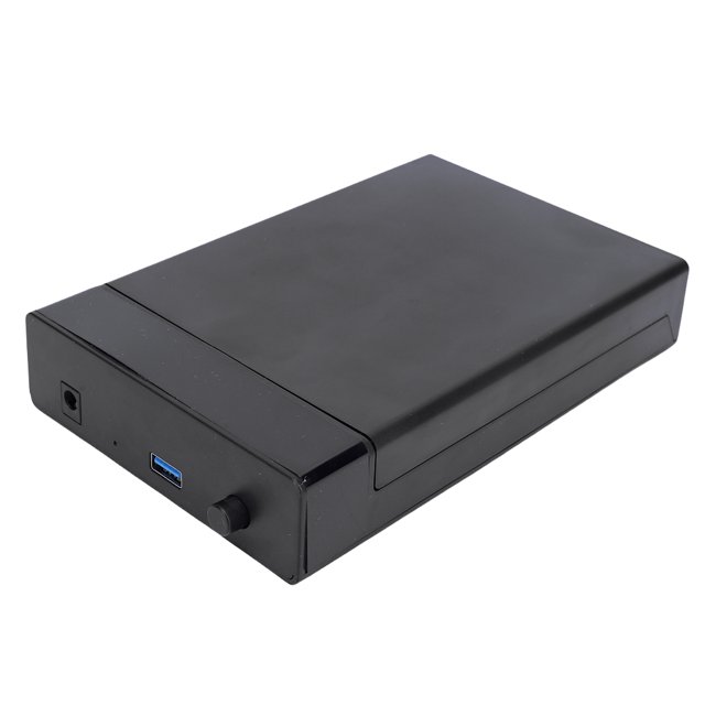 FLhrweasw Caja Unidad Disco Duro USB3.0 para Disco Duro Externo SATA 1/2/3 3 5 Pulgadas (enchufe La UE)