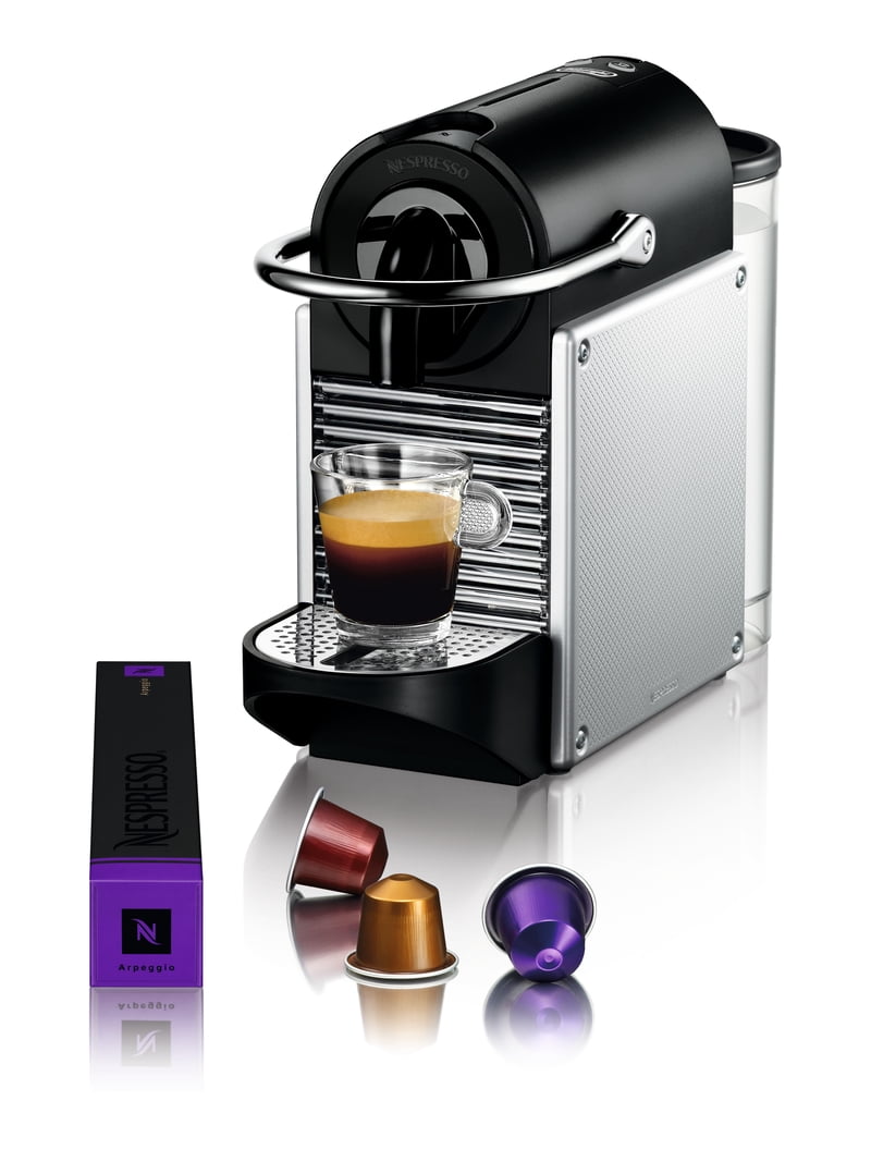 Nespresso Pixie エスプレッソマシン ブラック De'Longhi Nespresso Pixie Small Coffee Maker, Espresso Machine