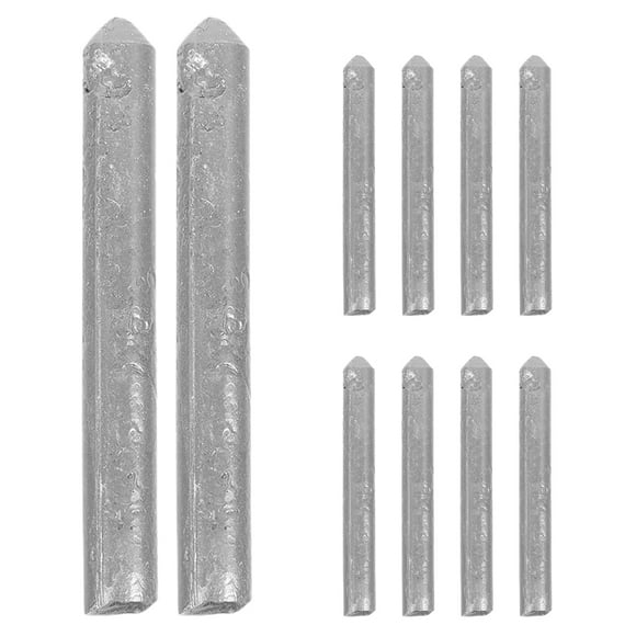 OUNONA Aluminum Stick Welding Electrodes 10Pcs for DIY Enthusiasts Low Temperature