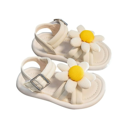 

Tengma Toddler Girl Sandals Girls Sandals Summer Children S Soft Sole Shoes Pearl Decoration Fashion Girls Bow Princess Shoes Baby Beach Shoes Sandals for Girls （Beige Size: 32）