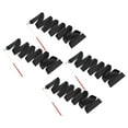 thumbnail image 1 of Uxcell 4 Pcs Dance Ribbons, 78.7 Inch Gymnastics Ribbon Streamers with Red Wand for Gymnastics Artistic, Black, 1 of 7