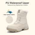 thumbnail image 2 of Cyiecw Women's Snow Boots Winter Waterproof Lightweight Warm Mid-Calf Comfortable Hiking Boots for Women, 2 of 8