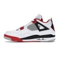 thumbnail image 2 of Jordan Men's 4 Retro Fire Red (2020) Basketball Shoes, from StockX, 2 of 5