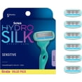 thumbnail image 1 of Recharges de Lames de Rasoir de Douche à Suspendre pour Femmes, 6 Unités, 1 of 4