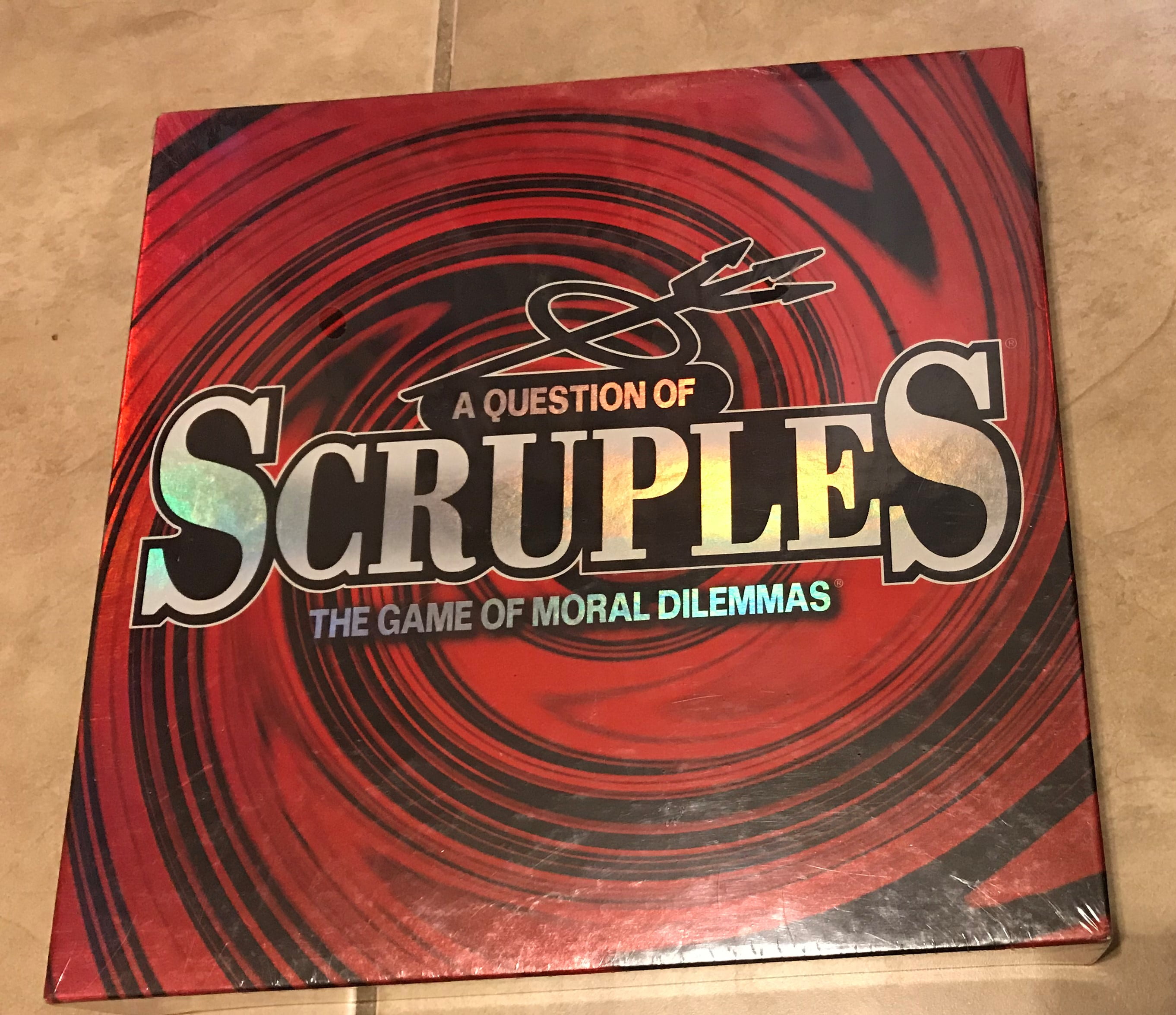 A Question of Scruples - The Game of Moral Dilemmas Board Game NEW factory  sealed