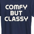 thumbnail image 3 of Instant Message - Comfy But Classy - Women's Short Sleeve Graphic T-Shirt, 3 of 6