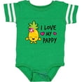 thumbnail image 3 of Inktastic I Love My Pappy with Pineapple Girls Baby Bodysuit, 3 of 5