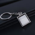 thumbnail image 3 of Personalized Photo Keychain Custom Picture Frame Alloy Keyring Gift for Couples, 3 of 5