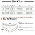 thumbnail image 2 of Ohufall Cotton Underwear for Women Plus Size Solid Color High Waist Boyshorts Panties Women's Soft Comfy Leak-Proof Period Boxer Briefs, 3-Pack, 2 of 3