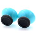 thumbnail image 2 of Deal4GO 2 Pack OEM Replacement Thumbsticks Concave Analog for Xbox one Controller Joystick Thumb Grips (Grey/Blue), 2 of 5