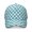 Cyan and White Checkered Pattern, variant on Cyan and White Checkered Pattern Baseball Cap, Outdoor Travel Cap with Snap Closure & Sweatband, Breathable Eyelets Gifts for Birthday Christmas Thanksgiving