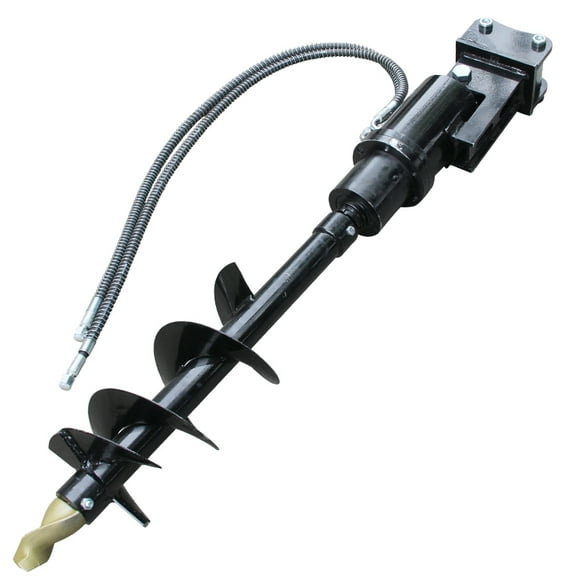 DigMaster Auger Attachment is Suitable for 1.5-1.8 Ton Mini Excavators With a Drilling Depth of 32 in Suitable for Yards Farms and Municipal Parks