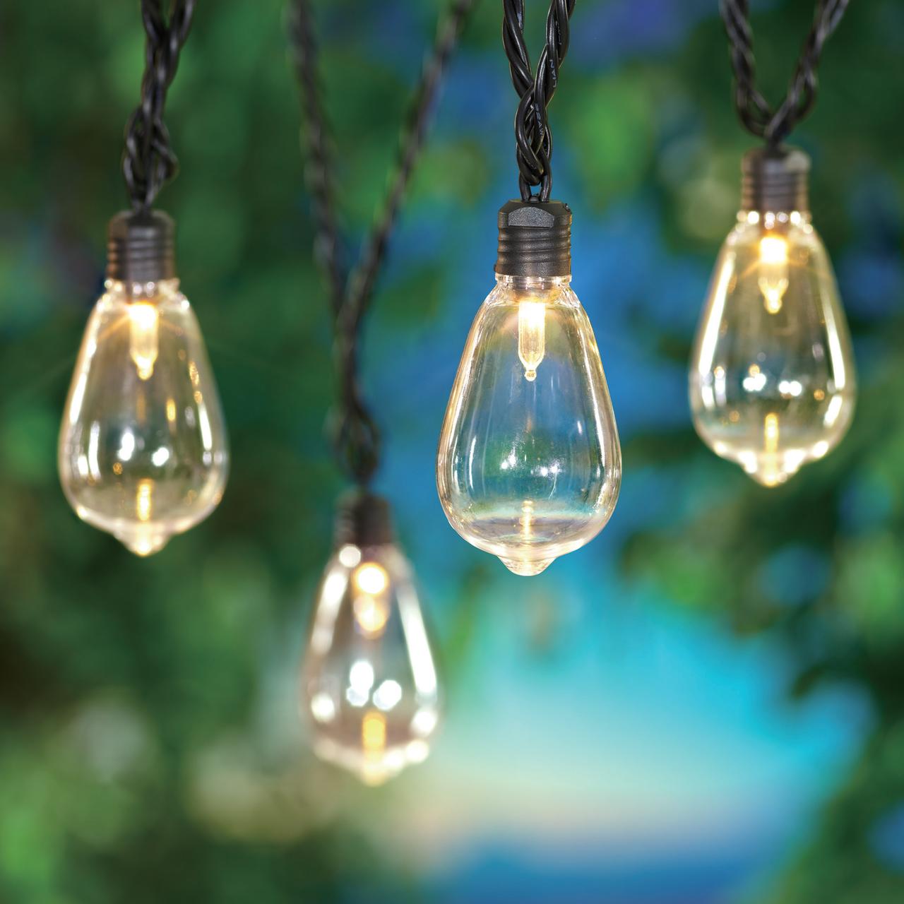 Mainstays 35-Count LED Edison Bulb Outdoor String Lights - image 2 of 9