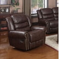 thumbnail image 2 of PonLiving Furniture 3-Pieces Aldo Living Room Sofa Set Including Sofa,Loveseat,Chair,Faux Leather,Black 3-Pieces Aldo Living Room Sofa Set Including Sofa,Loveseat,Chair,Faux Leather,Black, 2 of 2
