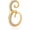 1PCS-E, variant on Gold Plated Metal Letter A-Z Initials Lapel Pin, Crystal Decor Monogram Brooch for Business Suits, Formal Jackets & Fashion Accessories for Adults
