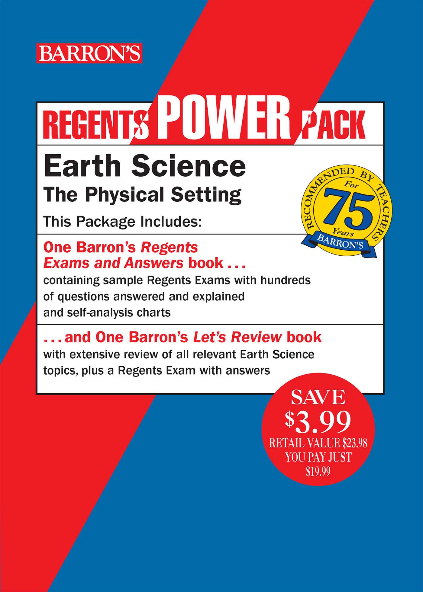 Regents Earth Science Power Pack : Let's Review Earth Science + Regents