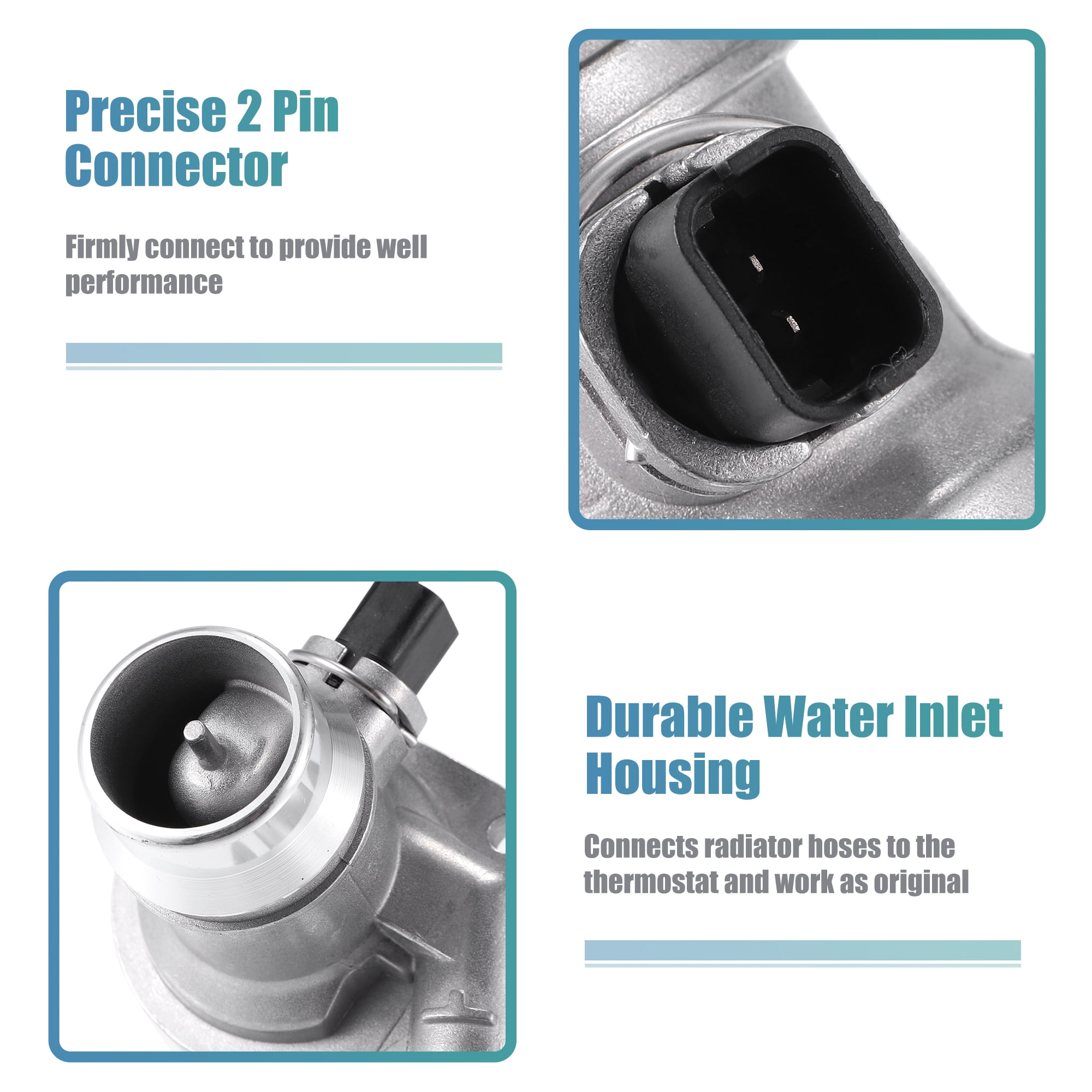 Unique Bargains NO. 25200455/55579010 Aluminum Engine Coolant  