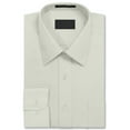 thumbnail image 2 of Men's Button Up Long Sleeve Regular Fit Collared Lightweight Classic Business Dress Shirt, 2 of 2