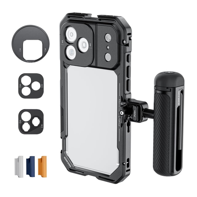 Kit de jaula para teléfono NEEWER para iPhone 17 Pro Max con Bluetooth