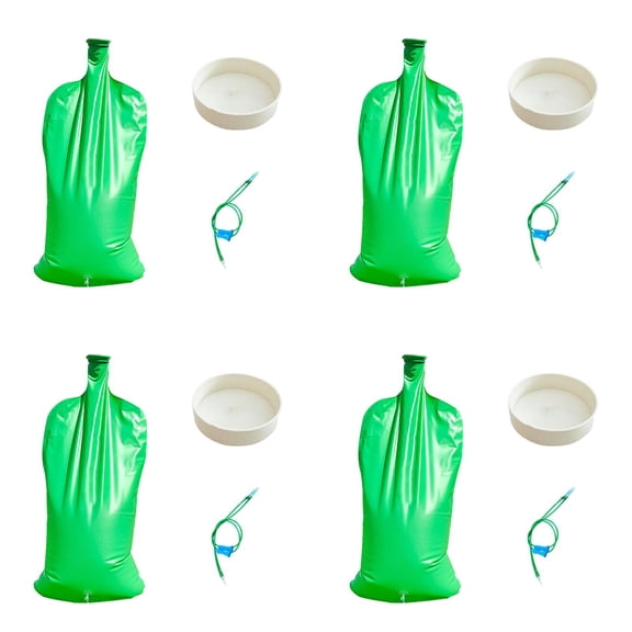 Tree Watering Bag, 15L Tear-Resistant Gardening Tree Irrigation System Adjustable Reusable Slow Release Automatic Irrigation Bags for Watering, Water Bag for Newly or Established Trees