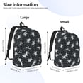 thumbnail image 4 of Rocae Turtle for Durable Canvas Backpack Leisure Large Bag Travel Rucksack Multi-function Backpack Medium, 4 of 7