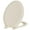 Beige, variant on Angol Shiold Wood Toilet Seat with Non-Slip Adjustable Hinges, Quiet-Close ( White, Round 16.5'' )