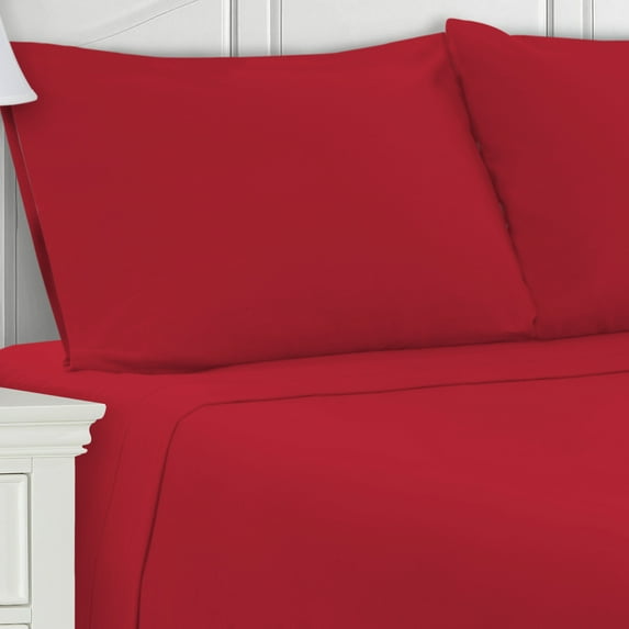 Extra Soft Reversible Solid Pillowcase Set