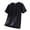 Black-Tshirts for men, variant on Men's Big and Tall Shirts Short Sleeve Crewneck Quick Dry T-Shirts Lightweight Breathable Solid Color Tshirt Summer Casual Workout Tee