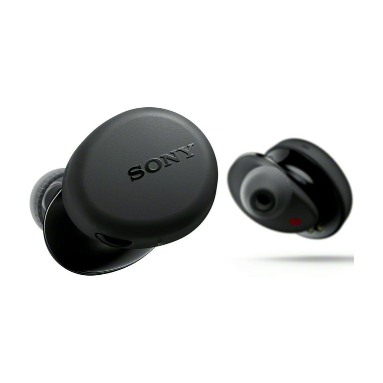 Sony Bluetooth True Wireless Earbuds with Charging Case, Black 