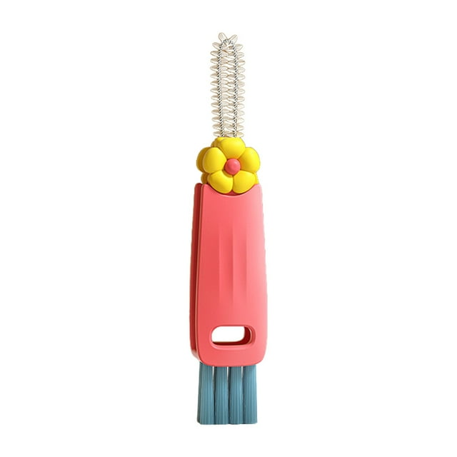 Wosthever Tapón de botella, cepillo, ranura de limpieza, cocina multifuncional, Mini tapa, esquina muerta, lavado, pezón, depurador, giratorio, Type3 NO3 Wosthever HA064472-01