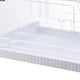 thumbnail image 5 of Caja de almacenamiento de plástico, caja de almacenamiento con puertas laterales, caja con ruedas, contenedor para dormitorio, materiales ecológicos, 5 of 5