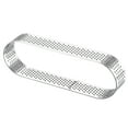 thumbnail image 4 of Uxcell 2pcs Oval Cake Rings, 5.1" x 1.6" Perforated Cake Mousse Ring Oval Cake Mold DIY Baking Tools, 4 of 4
