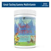 Nordic Naturals Nordic Berries Multivitamin Gummies, Great-Tasting, 200 Ct