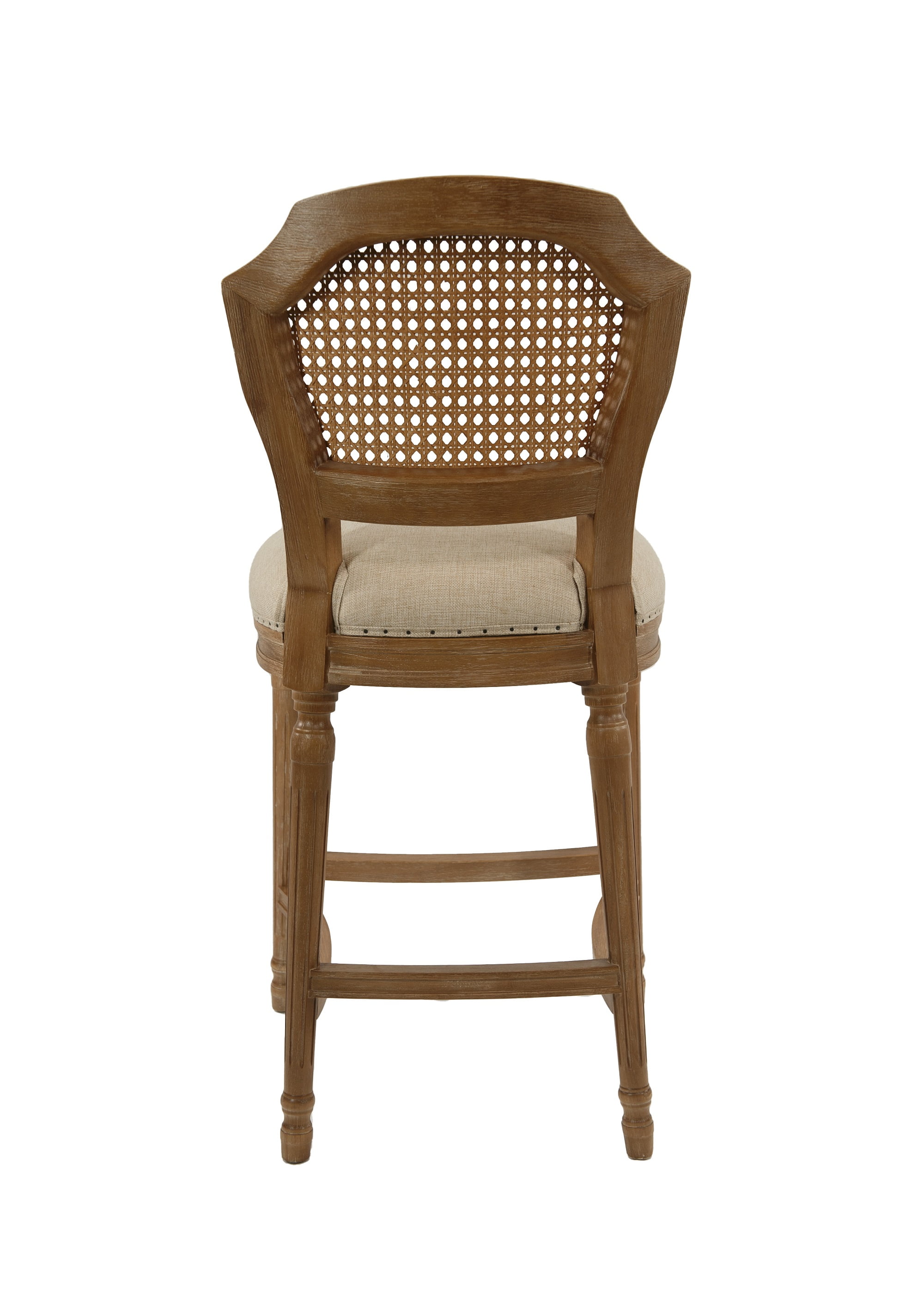 Boraam Wilbrandt Counter Height Wood Kitchen Bar Stool -  Natural Finish