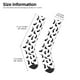 thumbnail image 2 of Fotbe Black Rabbit Calcetas Divertidas Estampadas para Hombre y Mujer, Calcetas de Algodón hasta la Rodilla para Caminar, Correr, Enfermería y Embarazo, 2 of 6