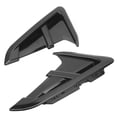 thumbnail image 4 of Guardabarros laterales, 2 piezas de rejilla de ventilación para guardabarros laterales de coche, moldura de rejilla de ventilación para coche, estética elegante, 4 of 9