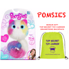 Pomsies Sherbert Plush Interactive Toys, EXCLUSIVE w/ BONUS TOY BAG