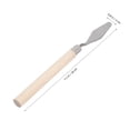 thumbnail image 3 of BESTYASH 3Pcs Painting Tool Set Stainless Steel Mixing Scraper Spatulas for Art and Craft, 3 of 8