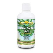 Angle View: Dynamic Health Aloe Vera Gel Unflavored - 32 fl oz