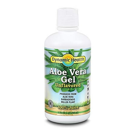 Dynamic Health Aloe Vera Gel Unflavored - 32 fl oz