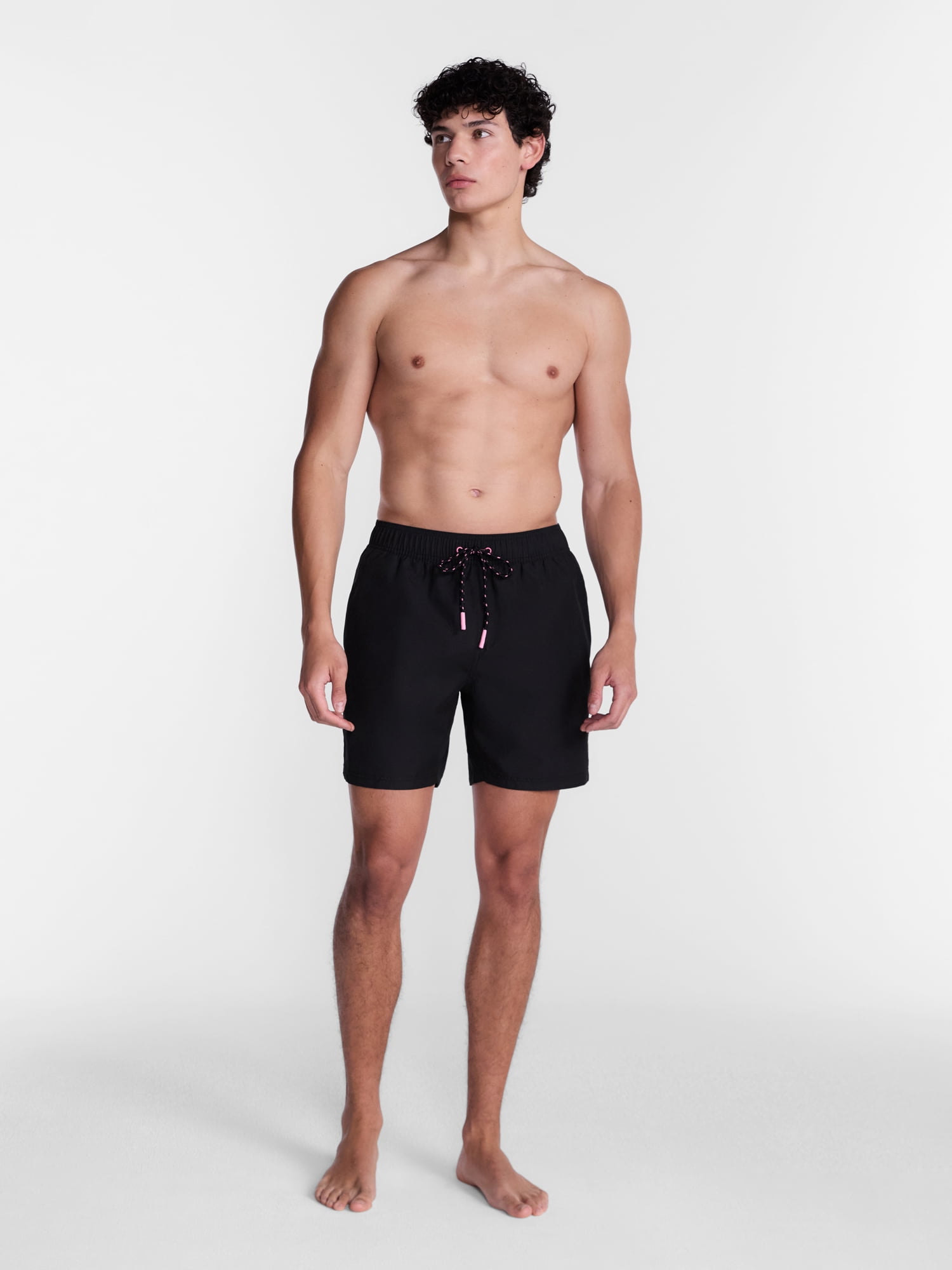 Party Sharks Men's Swim Trunks, 6.5" Inseam, Sizes S-XL