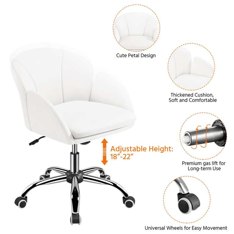 White rolling office chair new arrivals