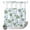 Gray Green, variant on No Hook Shower Curtain, Blue Teal Coastal Shower Curtains for Bathroom with See Through Top Window, Coral Starfish Seaside Summer Beach Waterproof & Washable Bath Curtain Narrow 54"x78"