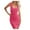 Hot Pink, variant on Aofany Women Slim Buttock Dress Fashion Sexy Solid Round Neck Sleeveless Tank Dress Mini Party Dress